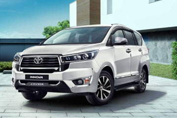 Innova Crysta Self Drive Car in Dehradun